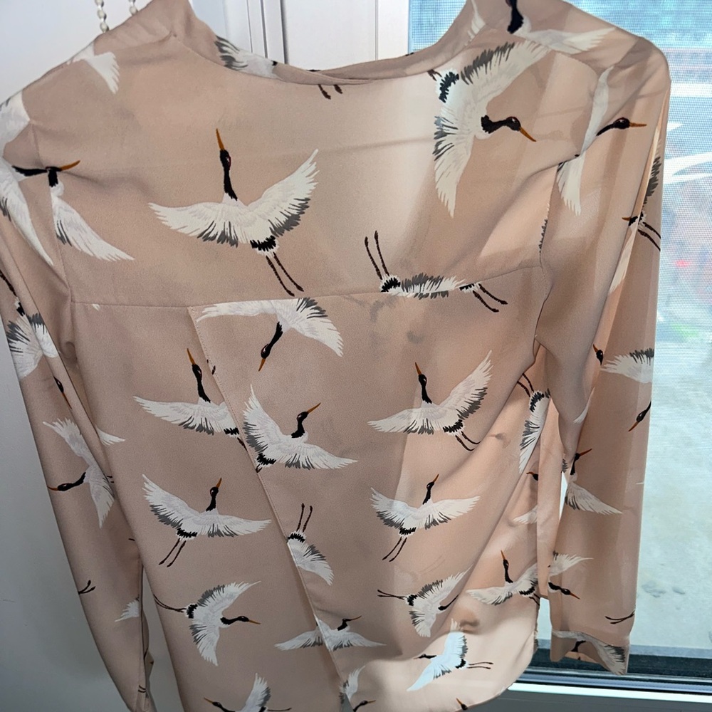 Zara pink shirt